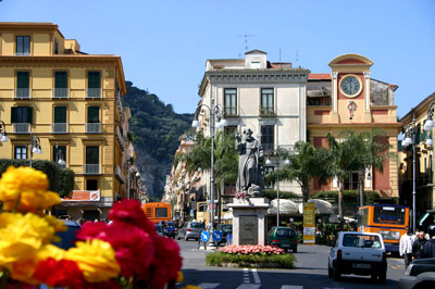 Piazza Tasso: the main square of Sorrento