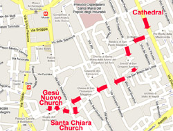 Churches of Naples Italy - Itinerary of this guided visit of Naples