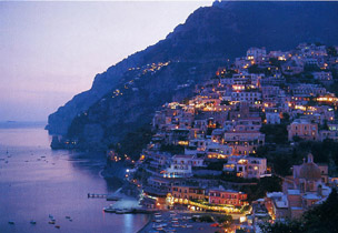 The view of Positano