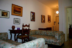 The living-room of Francesca apartment