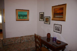 Corner of the living-room of Francesca apartment