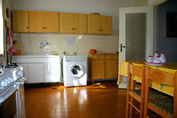 The kitchen of Francesca apartment