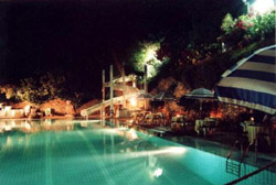 The swimming-pool of the Tourist Complex 'Antico Parco del Principe'