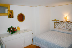 The double room of Il Principe apartment on the Amalfi Coast