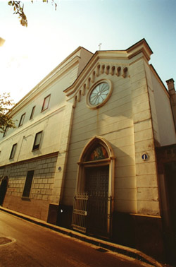 The faade of Saint Elisabetta Convent