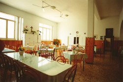 The dining-room of Saint Elisabetta Convent